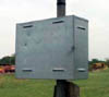 electric fence metal mounting case